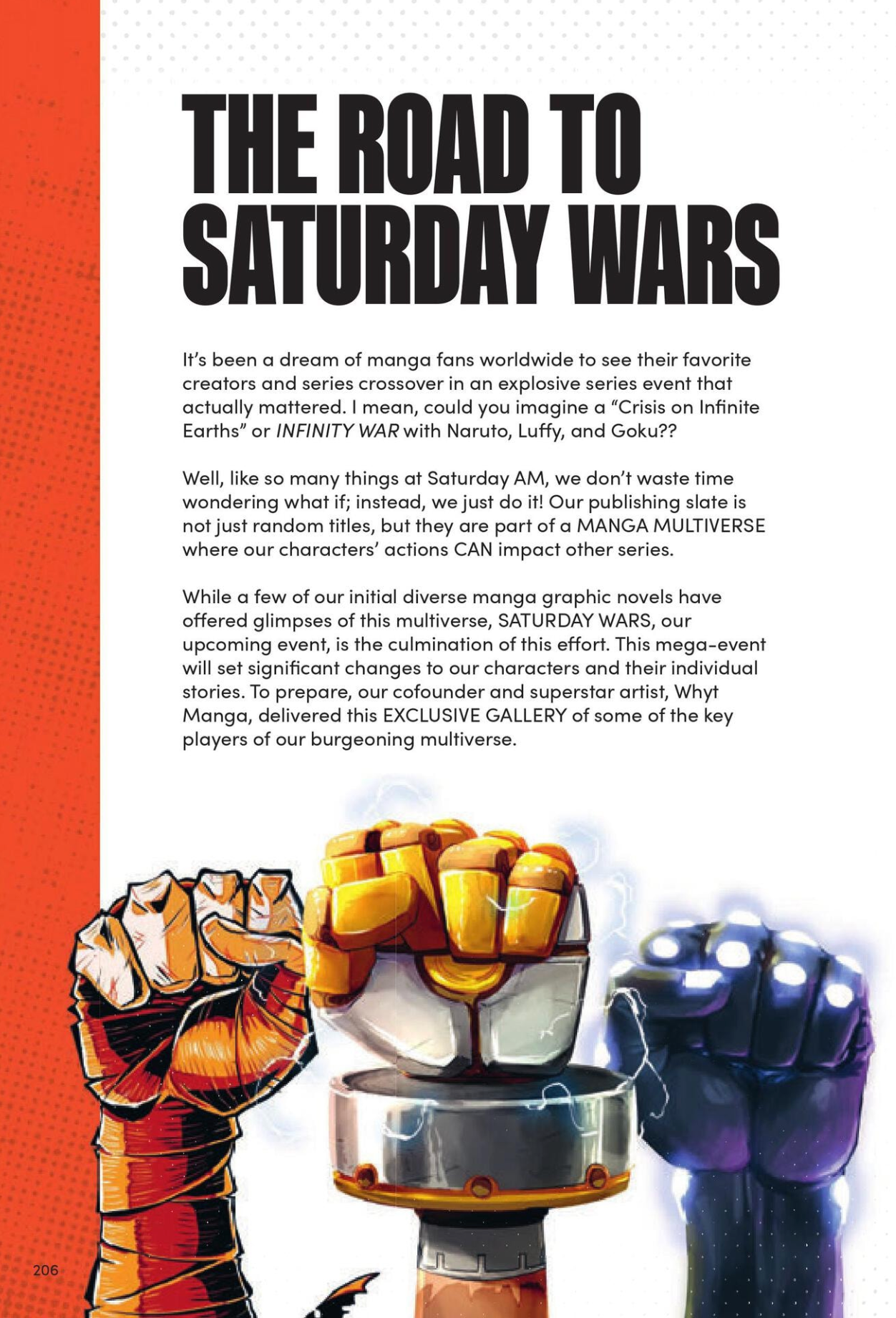 SATURDAY AM ANNUAL 2023 - A Celebration of Original Diverse Manga-Inspired Short Stories from Around the World (Copy)